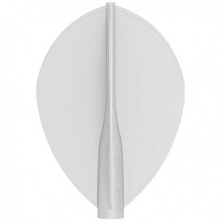8 FLIGHT Oval weiß. 3 Uds.