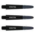 Winmau Vecta Schaft Schwarz Kurz