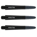 Winmau Vecta Schaft Schwarz lange