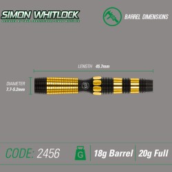 WINMAU Simon Whitlock 20g