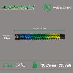 WINMAU Firestorm 20grs