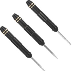 Juego Dardos Gildarts Thrilling Latón Negro 20g Mg-zb15bd
