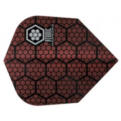Harrows Standard Atomic Red 3303 feathers