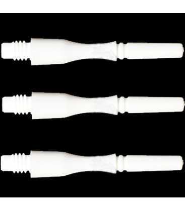 FIT SHAFT GEAR Hybrid Spinning Short weiß 3 Stk.
