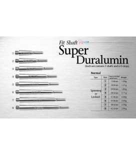 FIT SHAFT SUPER DURALUMIN Spinning 18 mm