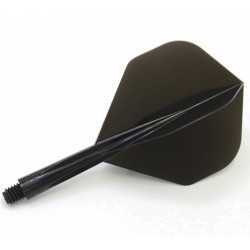 CONDOR Schwarze Standard-Kurzfedern.3 Stk.