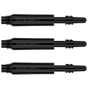 8 FLIGHT Spin shafts black 19 mm. 3 uts.
