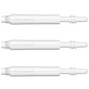 8 FLIGHT Spin shafts white 26 mm. 3 uts.