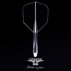 CONDOR AX Feathers Transparente mittlere Form.3 Stk.