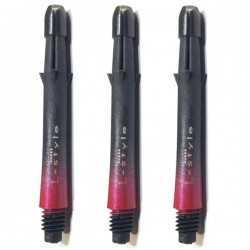 L-SHAFT KARBON Schwarz-Rot mittel 260